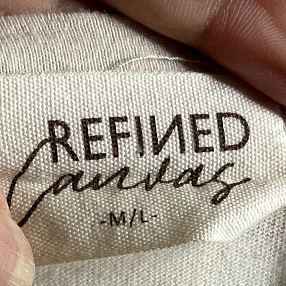 Refined Canvas Free Spirit America Holey Tee, Women's M/L, NWOT - Picture 4 of 5